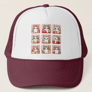 Gorra De Camionero Nueve Emociones Escalonadas