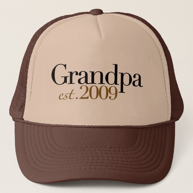 Gorra De Camionero Nuevo abuelo Est 2009 (Anverso)