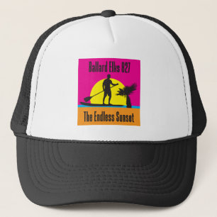 Gorra De Camionero NUEVO BAR FUNDRAISER ENdless Sunset