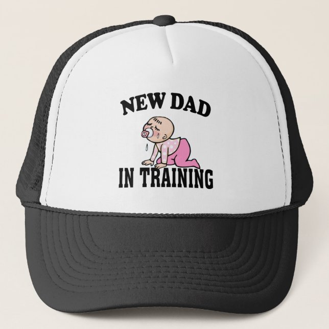 Gorra De Camionero Nuevo Chica de papá (Anverso)