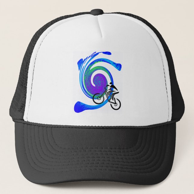 GORRA DE CAMIONERO NUEVO ENGRANAJE DE LA BICI (Anverso)