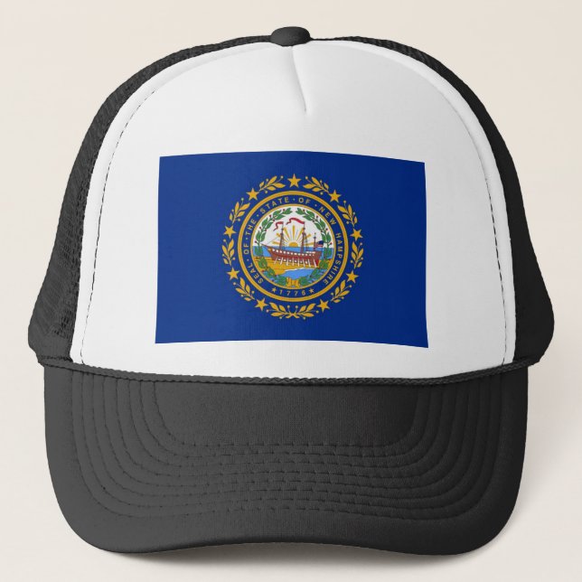 Gorra De Camionero Nuevo Hampshire (Anverso)