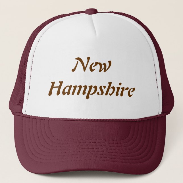 Gorra De Camionero Nuevo Hampshire (Anverso)
