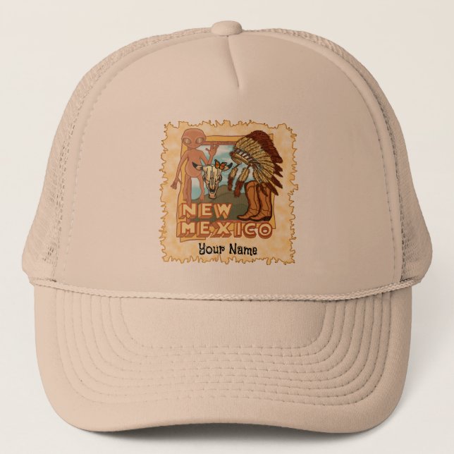 Gorra De Camionero Nuevo México (Anverso)