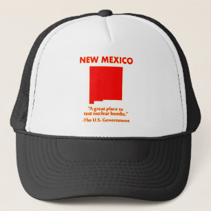 Gorra De Camionero Nuevo México - Pongamos a prueba las bombas nuclea