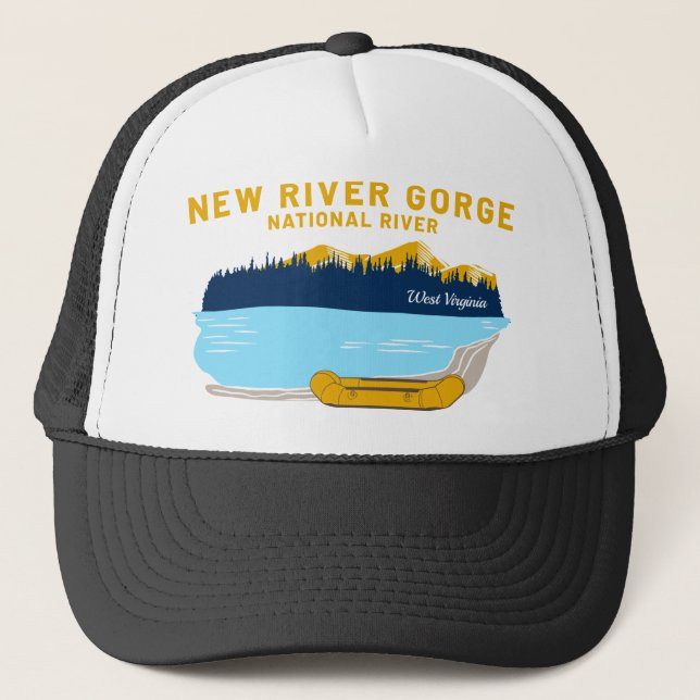 Gorra De Camionero Nuevo Rafting (Anverso)