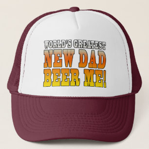 Gorra De Camionero Nuevos padres divertidos: Papá más grande de los