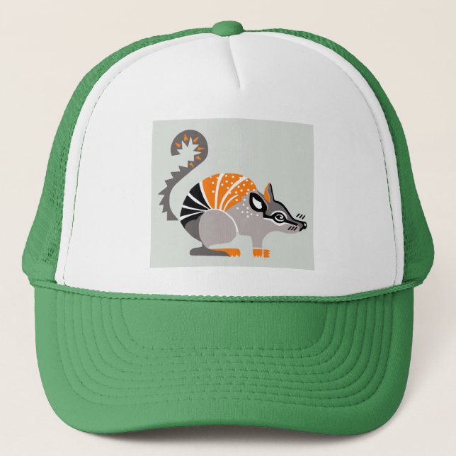 Gorra De Camionero NUMBAT - Australia - Vida silvestre - animal en pe (Anverso)