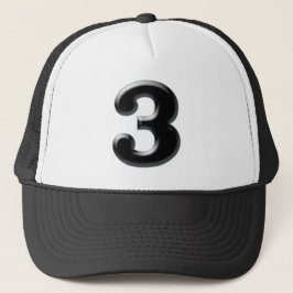 Gorra De Camionero Número "3"