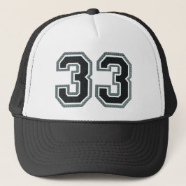 Gorra De Camionero Número 33