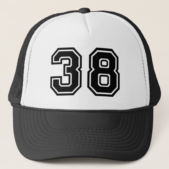 Gorra De Camionero Número 38 Classic (Anverso)