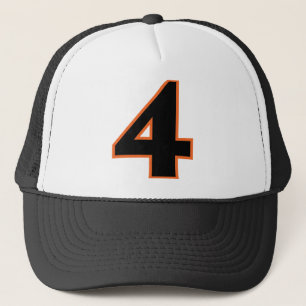 Gorra De Camionero Número "4"