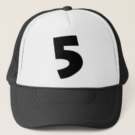 Gorra De Camionero Número "5"