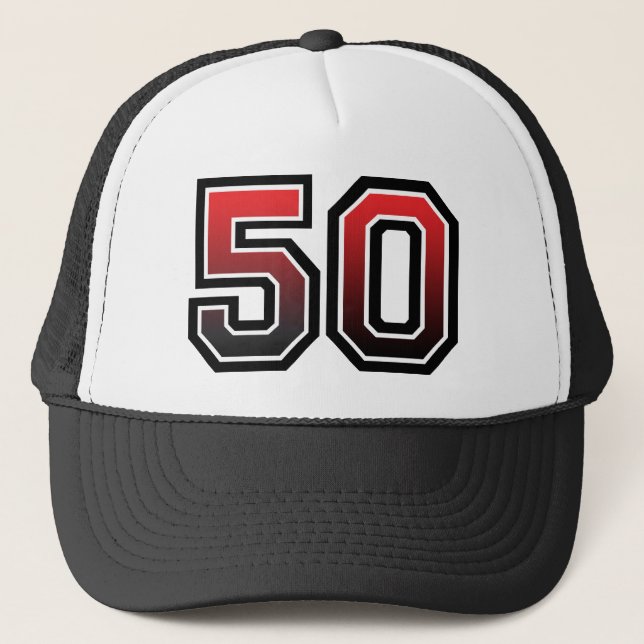 Gorra De Camionero Número 50 Classic (Anverso)
