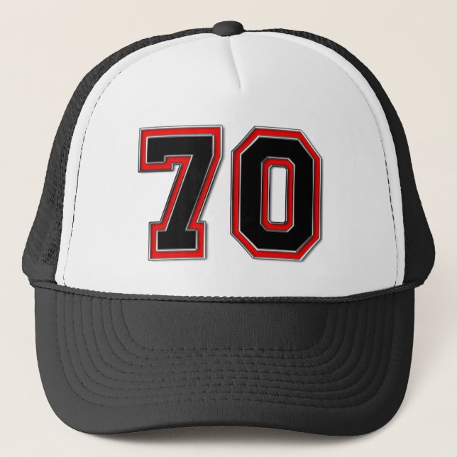 Gorra De Camionero Número 70 (Anverso)