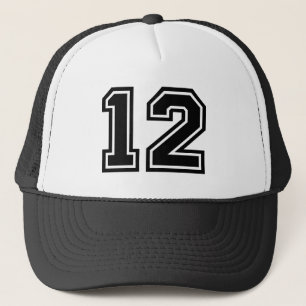 Gorra De Camionero Número clásico 12