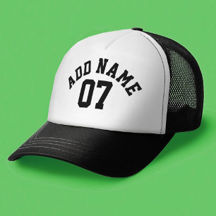 Gorra De Camionero Número de nombre personalizado de Jersey para depo