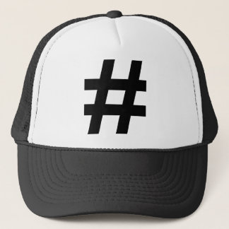 Gorra De Camionero número negro del hachís