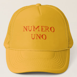GORRA DE CAMIONERO "NUMERO UNO" TRUCKER HAT
