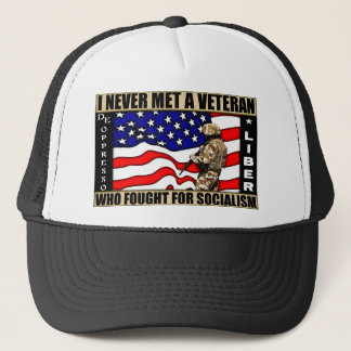 Gorra De Camionero ¡Nunca encontré a un veterano que luchó para el