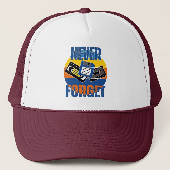 GORRA DE CAMIONERO NUNCA OLVIDAR (Anverso)