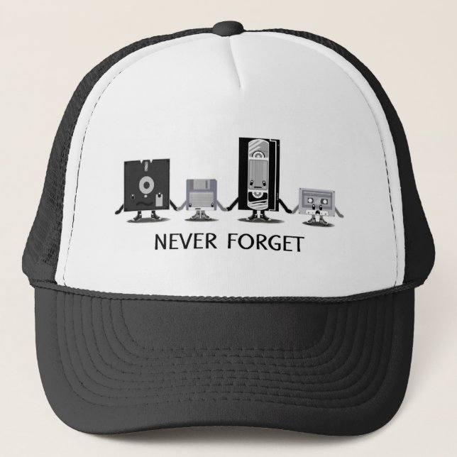 Gorra De Camionero Nunca olvidar (Anverso)