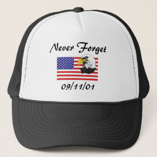 Gorra De Camionero Nunca olvidar/09/11/01