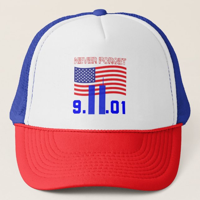 Gorra De Camionero Nunca olvidemos el 11 de setiembre (Anverso)