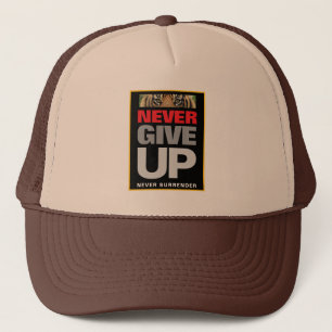 Gorra De Camionero Nunca rendirse nunca ante motivos
