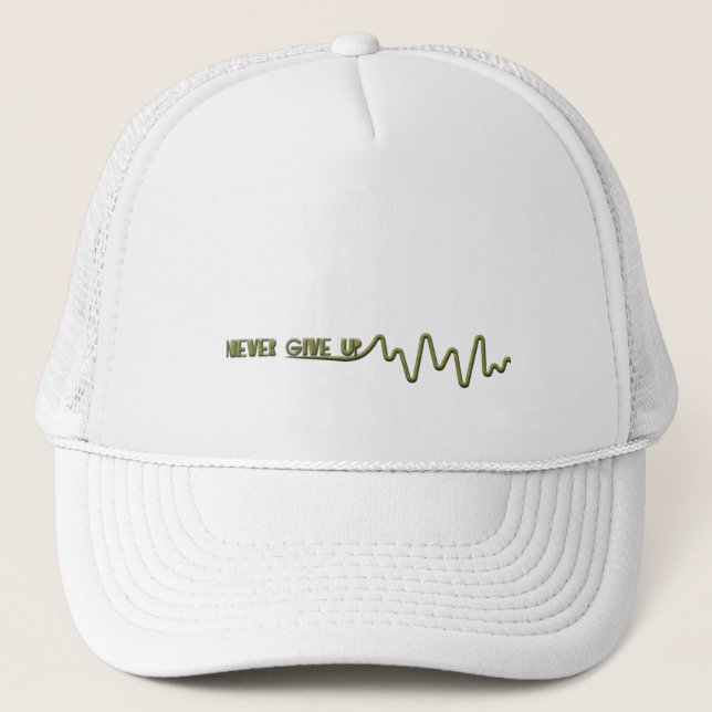 Gorra De Camionero Nunca renuncies a Beat (Anverso)