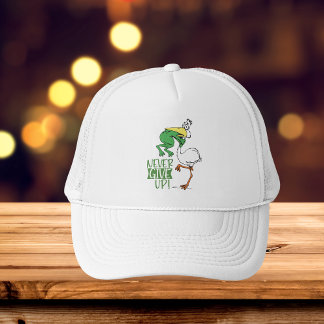 Gorra De Camionero Nunca renuncies a la garganta de ranas