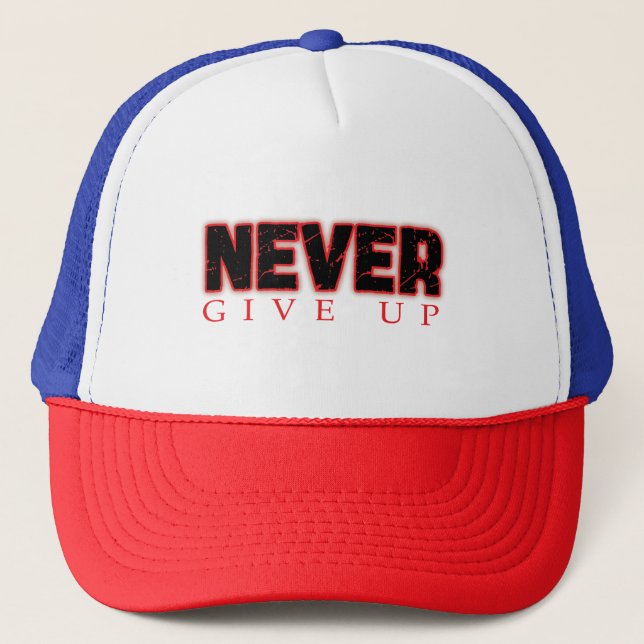 Gorra De Camionero nunca te rindas (Anverso)