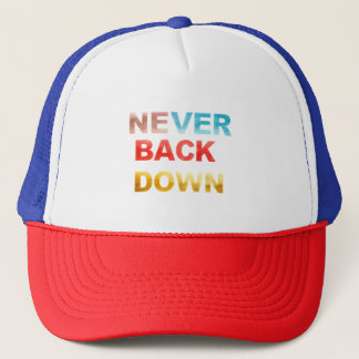 Gorra De Camionero nunca volver atrás