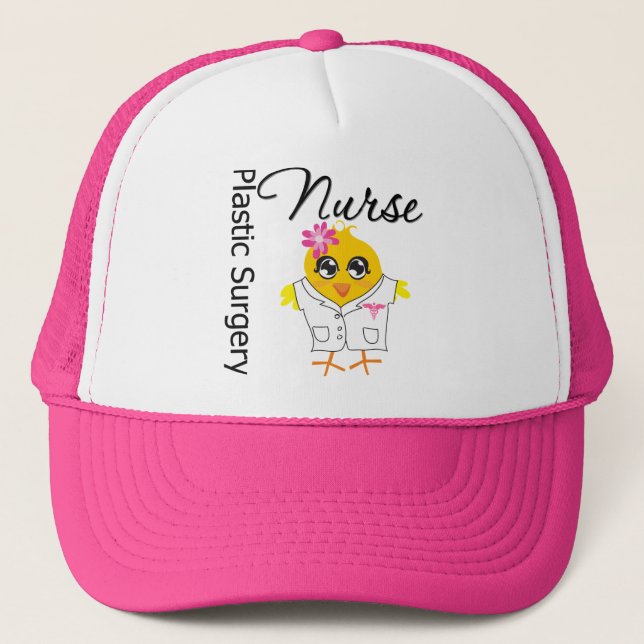 Gorra De Camionero Nurse Chick v2 Plastic Surgery Nurse (Anverso)