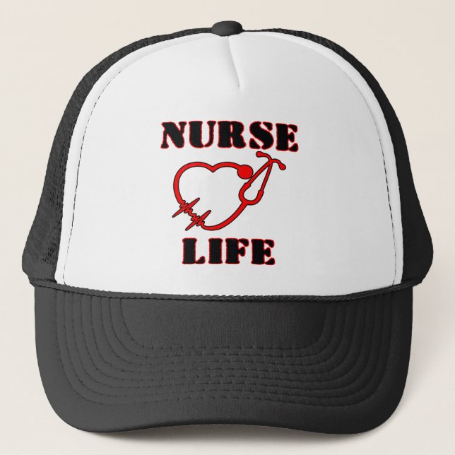 GORRA DE CAMIONERO NURSE LIFE (Anverso)