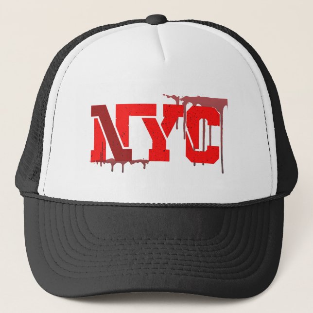 GORRA DE CAMIONERO NY TAPA DE SANGRE (Anverso)