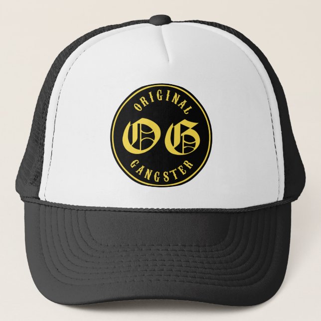 Gorra De Camionero O.G. Gángster original (Anverso)