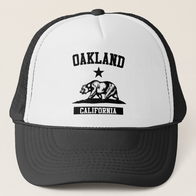 Gorra De Camionero Oakland California (Anverso)