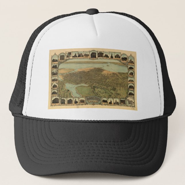 Gorra De Camionero Oakland California en 1899 (Anverso)