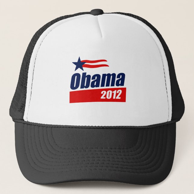 Gorra De Camionero Obama 2012 (Anverso)