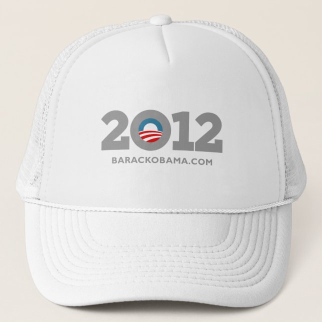 Gorra De Camionero Obama 2012 (Anverso)