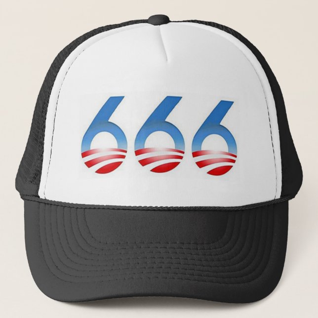 Gorra De Camionero Obama 666 (Anverso)