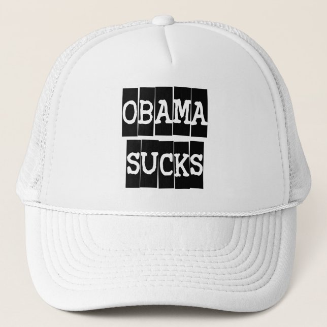 Gorra De Camionero Obama chupa (Anverso)