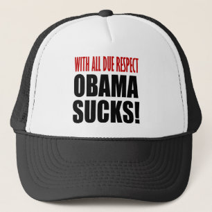 Gorra De Camionero Obama chupa