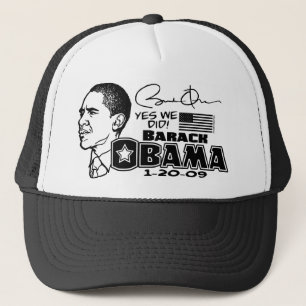Gorra De Camionero Obama hicimos sí el engranaje 2009