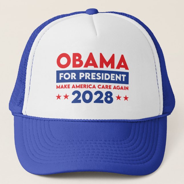 Gorra De Camionero Obama Para El Presidente 2028 Hará Que Estados Uni (Anverso)