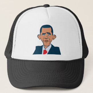Gorra De Camionero Obama - retrato divertido