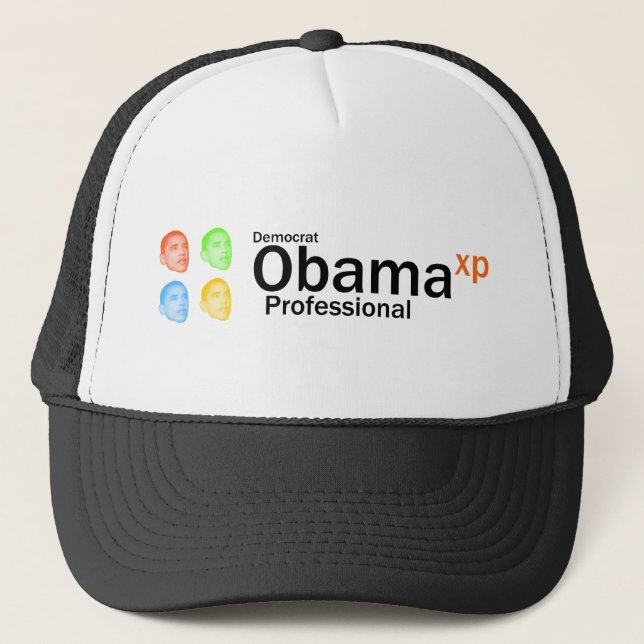 Gorra De Camionero Obama XP Professional (Anverso)