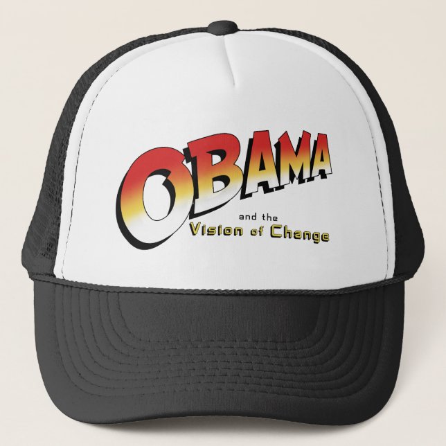 Gorra De Camionero Obama y la cruzada pasada en 2012 (Anverso)