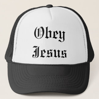 Gorra De Camionero Obedezca a Jesús
